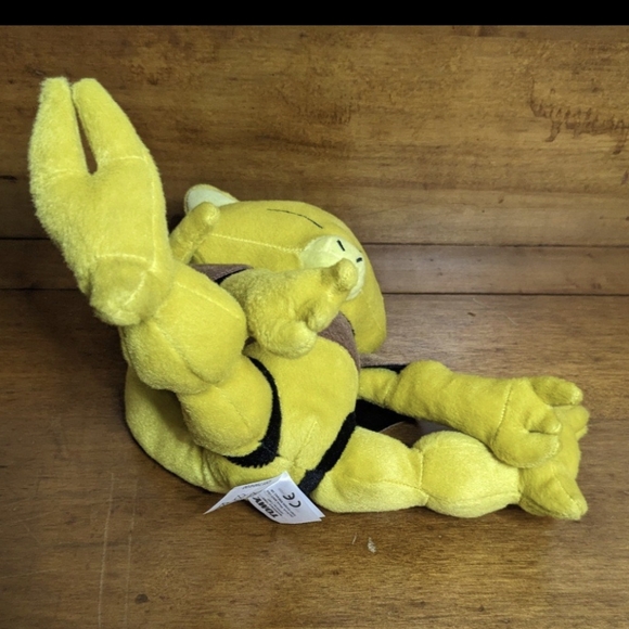 Pokemon Abra Sitting Original Plush 8in Nintendo Toy - Picture 6 of 6